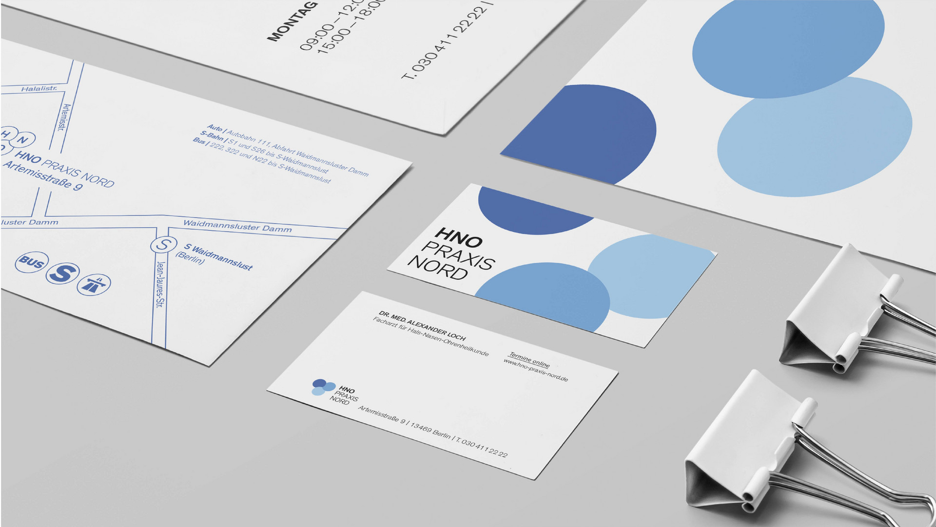 HNO PRAXIS NORD – Corporate Design und Webdesign